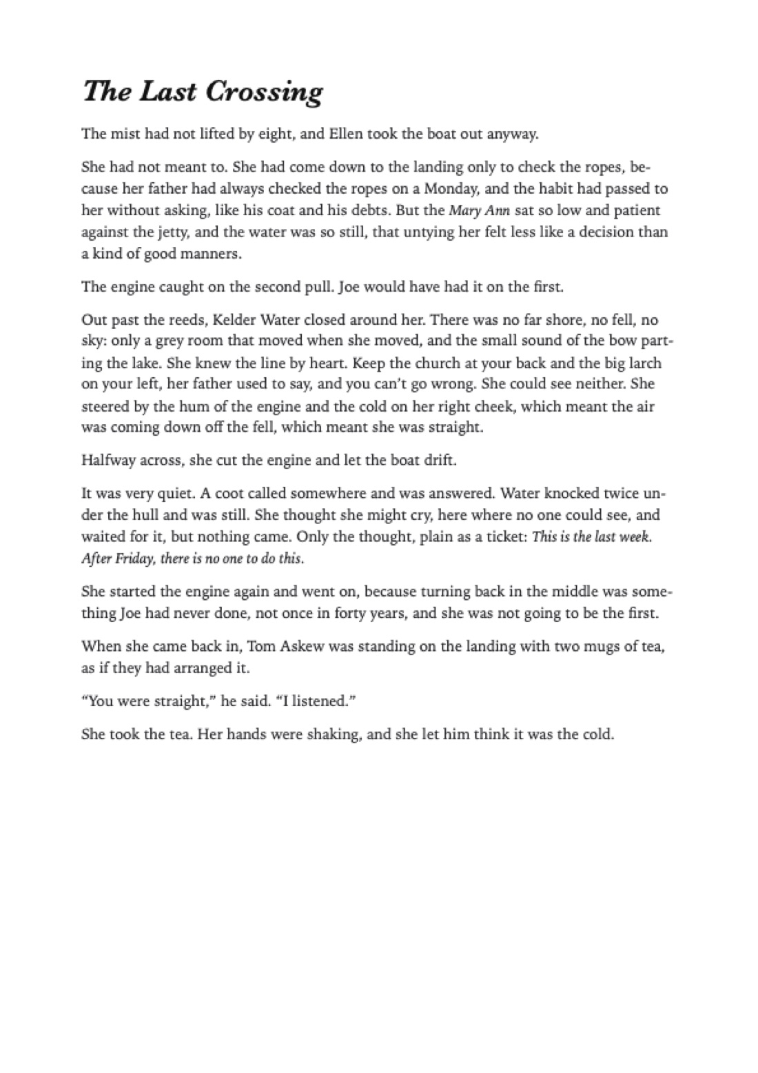 A document exported as a PDF